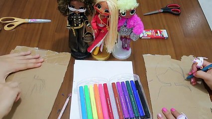 DIY Kağıttan Bebeğini Çiz Boya Kes Giydir (Paper Dolls) Kağıttan Kombin Challenge Bidünya Oyuncak