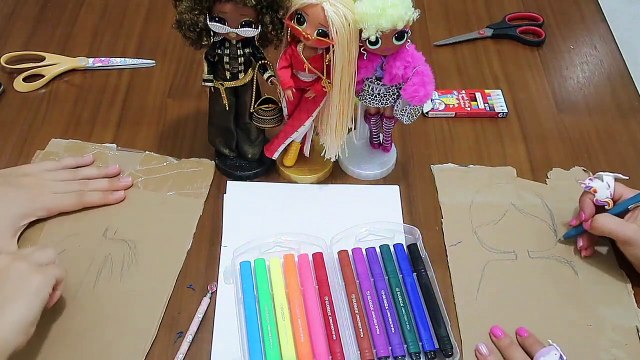 DIY Kağıttan Bebeğini Çiz Boya Kes Giydir (Paper Dolls) Kağıttan Kombin Challenge Bidünya Oyuncak