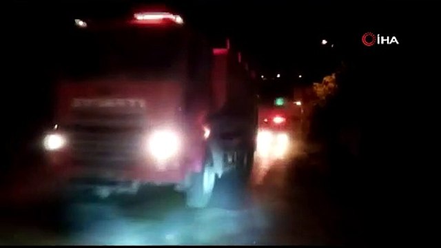 Hatay'da kontrol altına alınmış olan orman yangını yeniden alevlendi