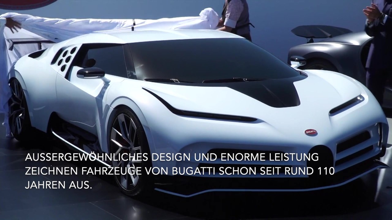 Bugatti Centodieci - Exklusive Kleinserie in außergewöhnlichem Design