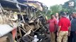 More Than 15 Lives Were Claimed As Bus Collides With Container Truck In Maharashtra