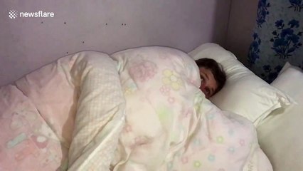 Leur chambre d'hotel est infestée de milliers d'insectes en pleine nuit !