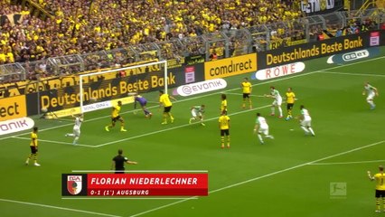 كرة قدم: الدوري الألماني: بوروسيا دورتموند 5-1 اوغسبورغ