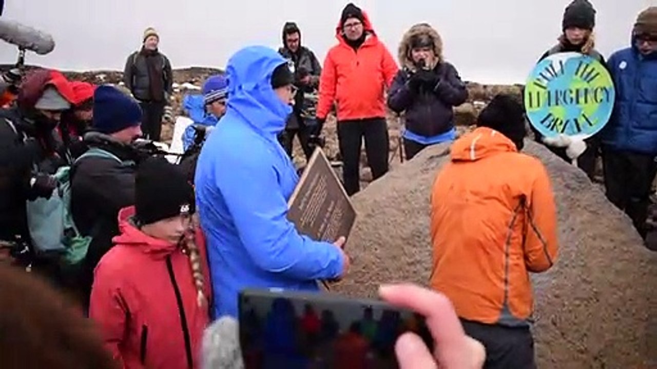 Island gedenkt erstem verschwundenen Gletscher