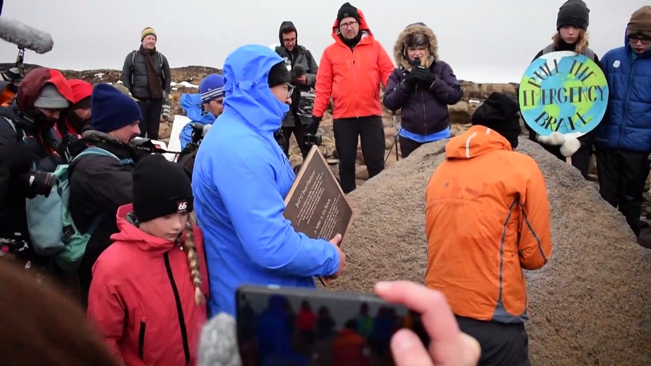 Island gedenkt erstem verschwundenen Gletscher