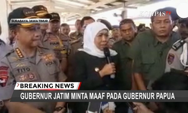 Kerusuhan Manokwari Dipicu Insiden di Jawa Timur, Gubernur Jawa Timur Minta Maaf