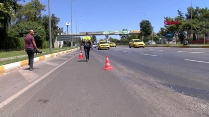 ANTALYA POLİS MEMURU ZEHRA, HIZ YAPANI AFFETMİYOR