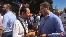 Report TV -'Rama ik...', nis protesta e PD në Shkodër, Bardh Spahia: Ta harrojnë marrjen e Shkodrës