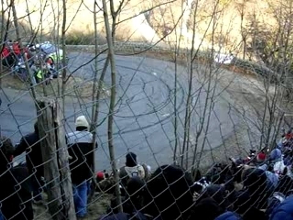 Rallye Monte Carlo 2008 : ES 6 Saint Pierreville Hirvonen