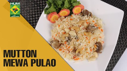 Unique Mutton Mewa Pulao | Flame on hai | MasalaTV Shows | Irfan Wasti