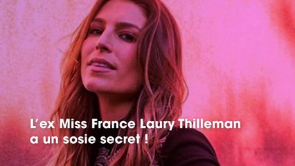 Laury Thilleman  elle se montre avec sa soeur Julie qui ressemble beaucoup