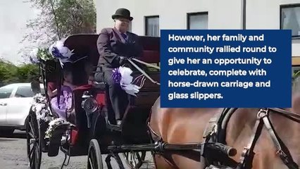 Disabled girl gets dream prom