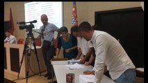 Report TV -Zgjidhet me 47 Vota kryetare e këshillit bashkiak Shkodër, Brisela Kadia