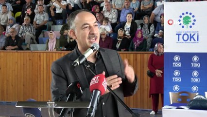 Kırıkkale'de emekliler TOKİ'den ev sahibi oldu