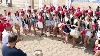 Así limpiaron la playa las candidatas a Miss World Spain 2019