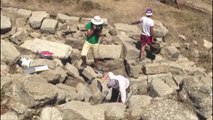RTV Ora - Gërmimet në Apoloni zbulojnë granatën e Luftës së Parë Botërore