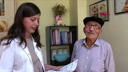 72 yaşındaki Cuma dede çocuklarına inat 41 kilo verdi