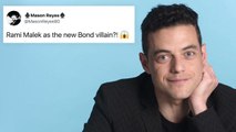 Rami Malek Goes Undercover on Reddit, YouTube and Twitter