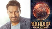 Ajay Devgn starrer biopic Maidaan first poster gets revealed | FilmiBeat