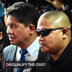 FLAG lawyers move to disqualify OSG from sedition probe