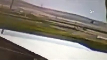 Nevşehir'de trafik kazası: 6 ölü, 9 yaralı - Kaza anı