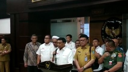 Pernyataan Wiranto soal Kerusuhan di Manokwari usai Rapat bersama Mendagri