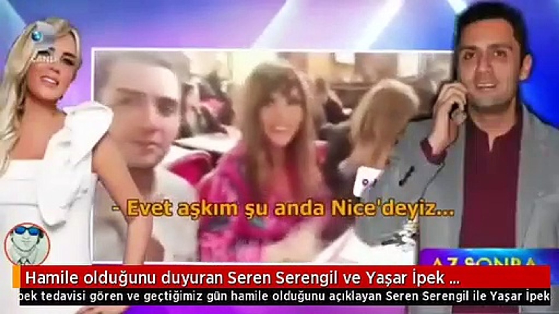 Hamile Oldugunu Duyuran Seren Serengil Ve Yasar Ipek Bosanma Karari Aldi Dailymotion Video