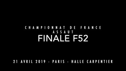 ASSAUT Finale France 2019   F52 - MULLER Sara / BERGANDI Nina