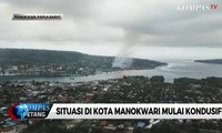 Situasi di Kota Manokwari Mulai Kondusif, Begini Gambar Pantauan Udara