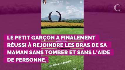 PHOTOS. Adorable ! Eva Longoria dévoile les premiers pas de son fils Santiago