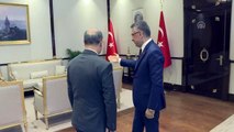 Cumhurbaşkanı Yardımcısı Oktay, Emniyet Genel Müdürü Aktaş'ı kabul etti
