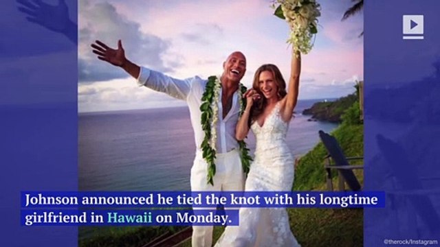Dwayne 'The Rock' Johnson Marries Lauren Hashian
