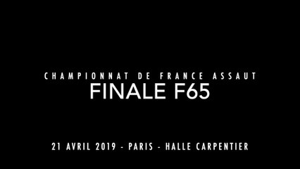 ASSAUT Finale France 2019 - F65 - BUGADA Marine / DEGOUY Florence