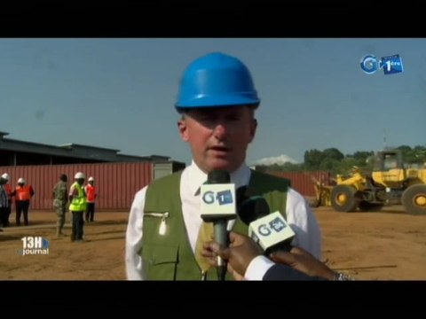 RTG/Le ministre des forêts de la mer d l’environnement sur les lieux des grumes du kenvazingo saisis