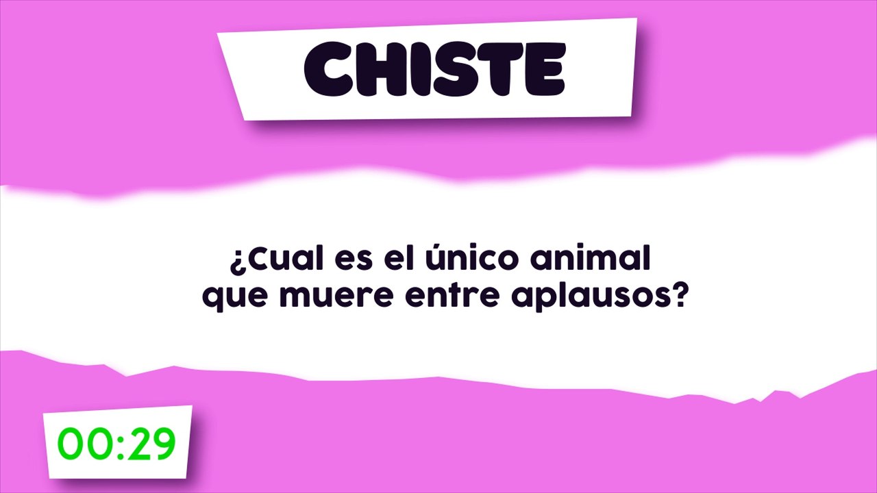Chiste : Cuidado al aplaudir