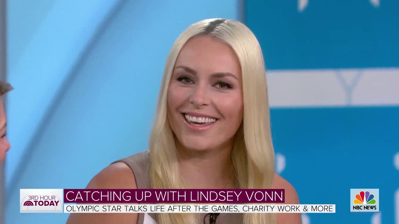 Lindsey Vonn - Today Show 19.08.2019