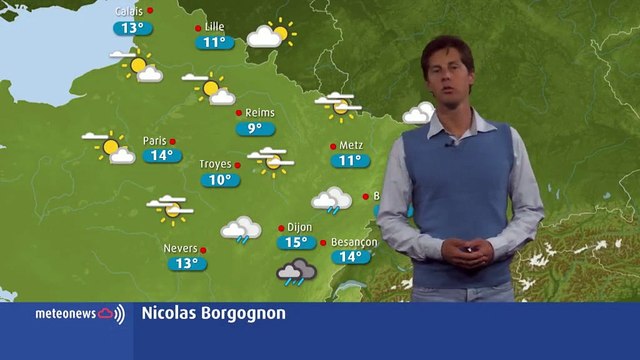 Ciel couvert et averses éparses : la météo de ce mardi 20 août en Lorraine et en Franche-Comté