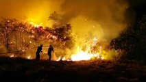 Kanarya Adaları'nda roman yangınları rüzgarın etkisiyle yayılıyor