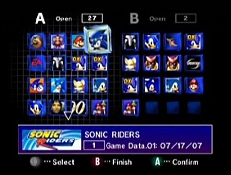 Nintendo Gamecube Startup menu - 11 years of the purple (or black) lunch box