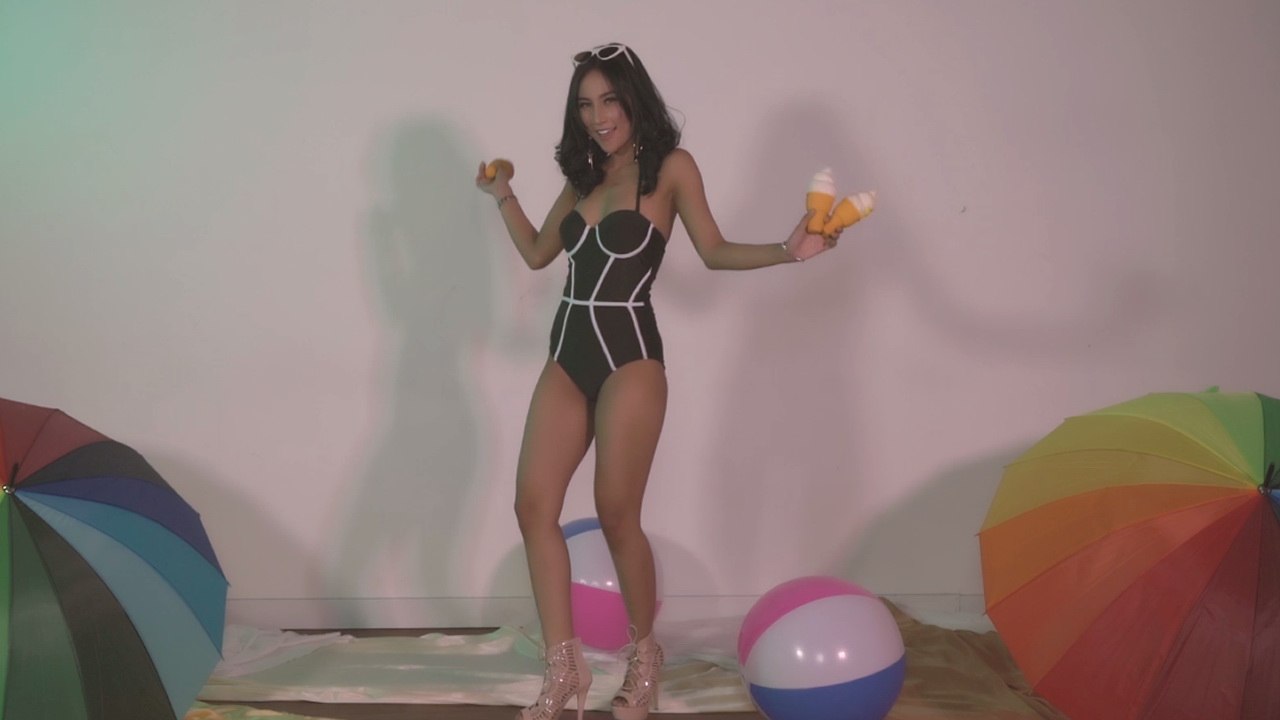 Valenska Yudita Ready for Swimsuit Photo Competition