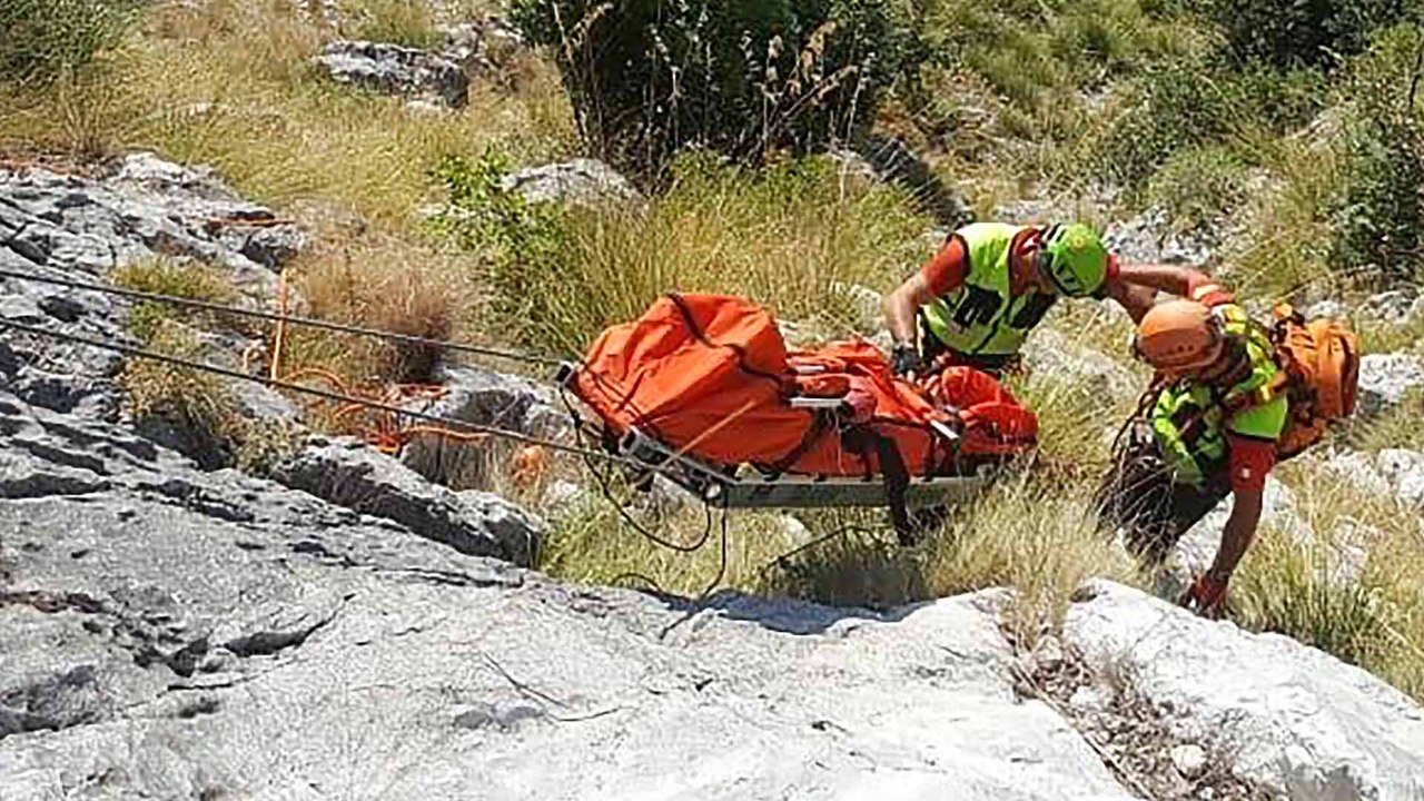 Le corps de Simon Gautier récupéré par les secouristes italiens