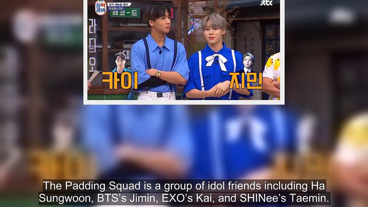 Ha Sungwoon Reveals That BTS’s Jimin Is His Closest Friend in the “Padding Squad”