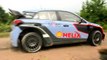 WRC-Pilot Thierry Neuville beim Rallye-Fitnesstraining