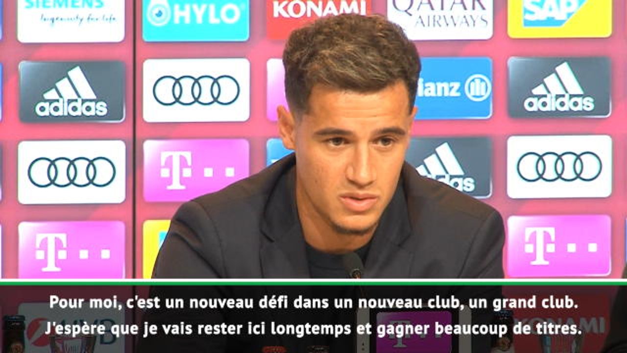 Bayern - Coutinho : "Barcelone est du passé, je veux rester longtemps ici"