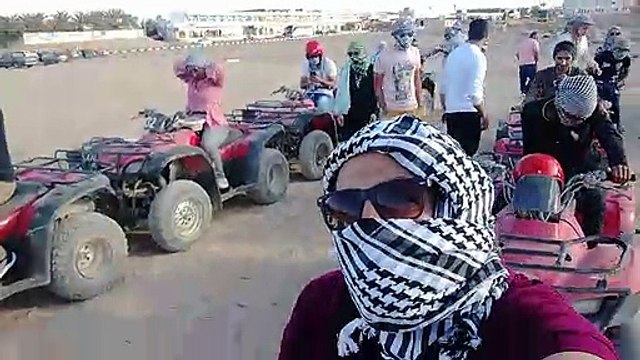 Tourist Records His Safari Trip In Dahab Desert