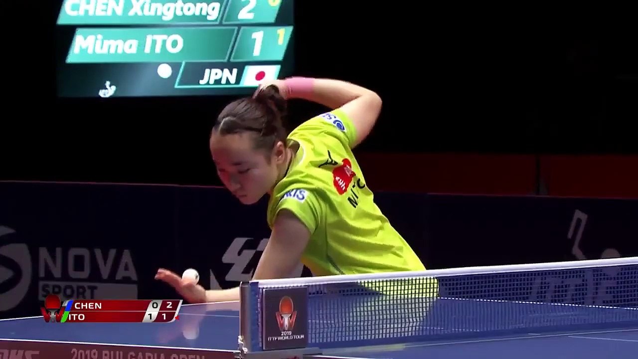 Chen Xingtong vs Mima Ito - 2019 ITTF Bulgaria Open Highlights (1_2)