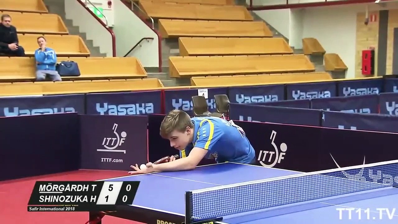 Truls Moregard vs Hiroto Shinozuka - Final WJC Swedish_Safir International 2018