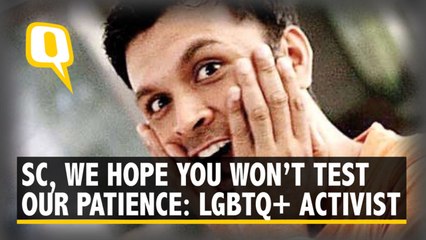 SC, I am Looking Up To You With A Lot of Hope: LGBTQ Activist, Harish Iyer