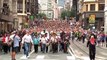 Los pensionistas vuelven a manifestarse en Bilbao para reclamar pensiones dignas