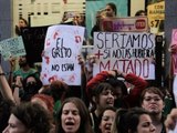 Marcha feminista, entre destrozos y gritos exigen justicia
